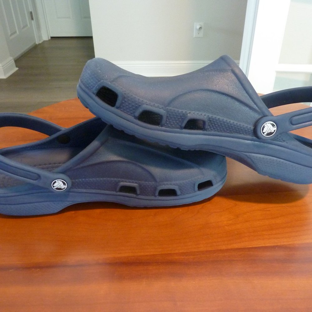 CROCS Navy Blue, US Men's Size 11